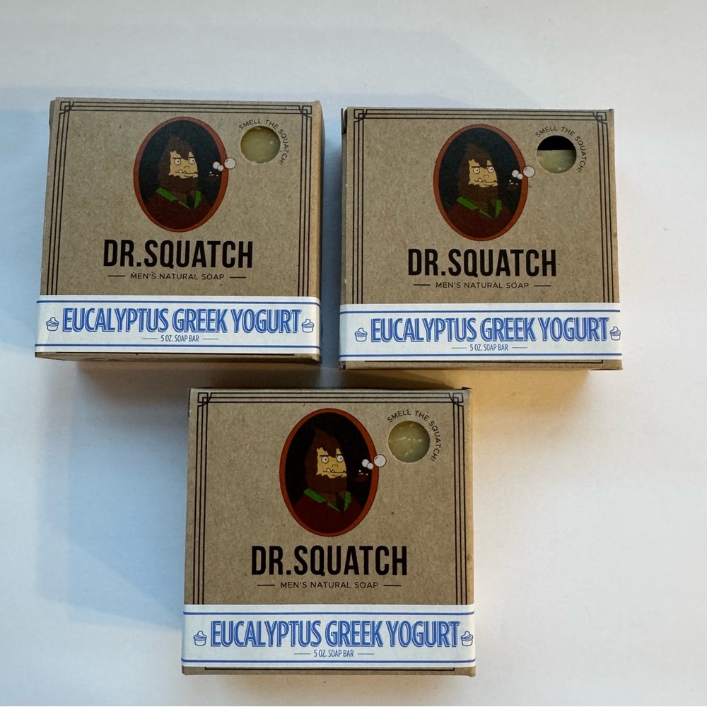 Dr. Squatch Eucalyptus Greek Yogurt Soap